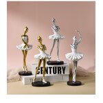 Resin Crafts Factory - Ballet Dancer Tabletop Model Ornament