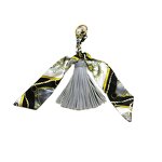 Bag Pendant Factory - Silk Ribbon Bow Tassel Keychain