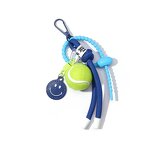 Keychain Factory - Colorful Tennis Feather Bag Charm
