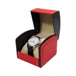 Watch Box Factory - PU Leather Arc Flip Cover Storage Box