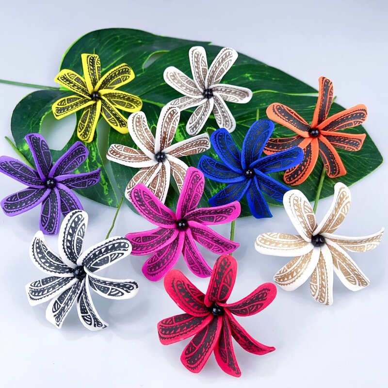 Hair Clips Factory - Tropical Island Flower Stem Hair Clips