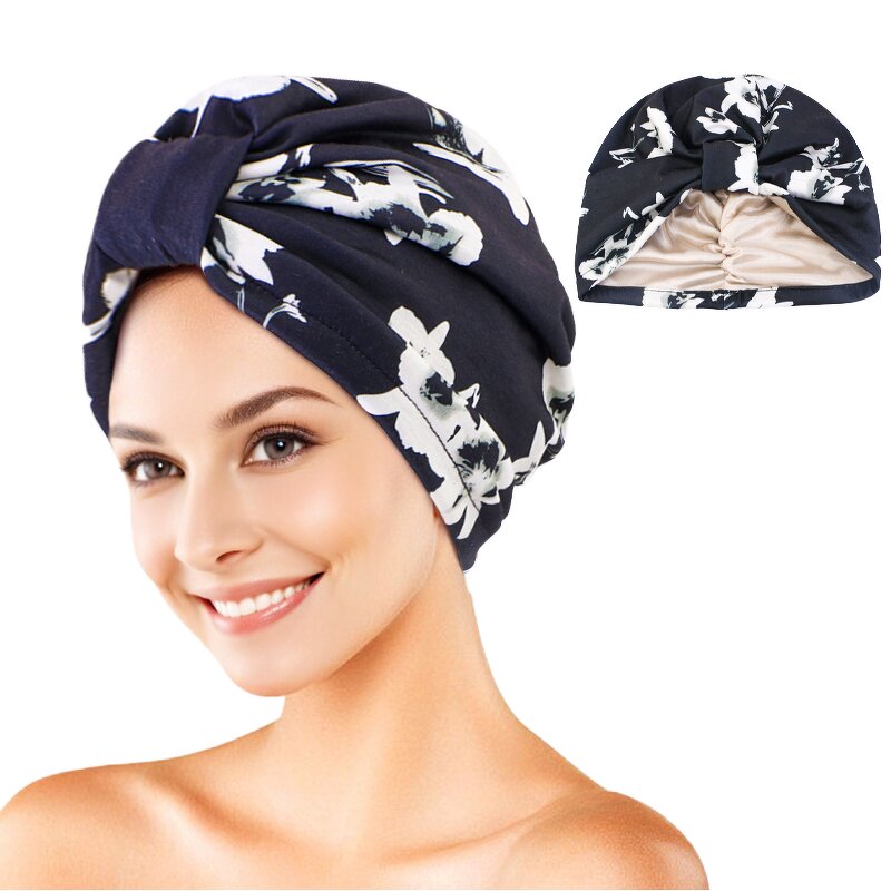 Sleeping Headscarf Factory - Satin Lined Turban Hair Care Wrap