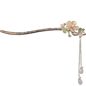 Hair Sticks Factory - Ancient Style Fresh Flower Tassel Metal