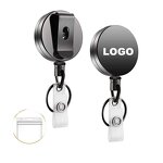 Badge Holder Factory - Metal Retractable ID Card Holder