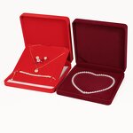 Jewelry Box Factory - Custom Square Velvet Gift Pendant Box