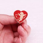 Brooch Factory - Cupid Angel Love Valentine's Day Badge Pin