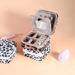 Jewelry Box Factory - Portable Leopard Print PU Leather Organizer
