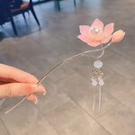 Hair Sticks Factory - Luminous Lotus Lantern Tassel Metal