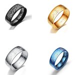 Religious Ring Factory - Stainless Steel Holy Arabic God Quran