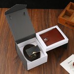 Men's Gift Box Factory - Luxury Wooden Bracelet Watch Set