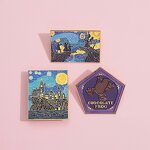 Brooch Factory - Van Gogh Oil Painting Castle Starry Sky Brooch
