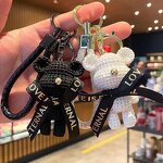 Keychain Factory - Cute Knitted Bear Doll Wallet Pendant