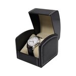 Watch Box Factory - PU Leather Arc Flip Cover Storage Box