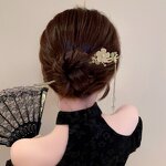 Hair Sticks Factory - Ancient Style Fresh Flower Tassel Metal