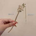 Hair Sticks Factory - Ancient Style Fresh Flower Tassel Metal