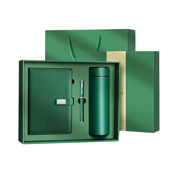 Corporate Gift Set Factory - Custom Leather Notebook Set