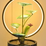 Home Decor Factory - Mini Indoor Waterfall Fountain Metal Craft