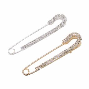 Brooch Pin Factory - Fashion Rhinestone Safety Clothing Pin