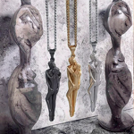 Couple Necklace Factory - Medium Creative Hug Pendant Love Jewelry