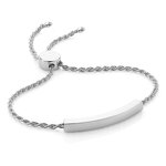 Bracelet Factory - Adjustable Stainless Steel Twists Chain