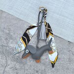 Keychain Factory - Sausage Dog Leather Tassel Car Keychain