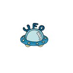 Brooch Factory - Astronaut Spaceship Cartoon Metal Badge