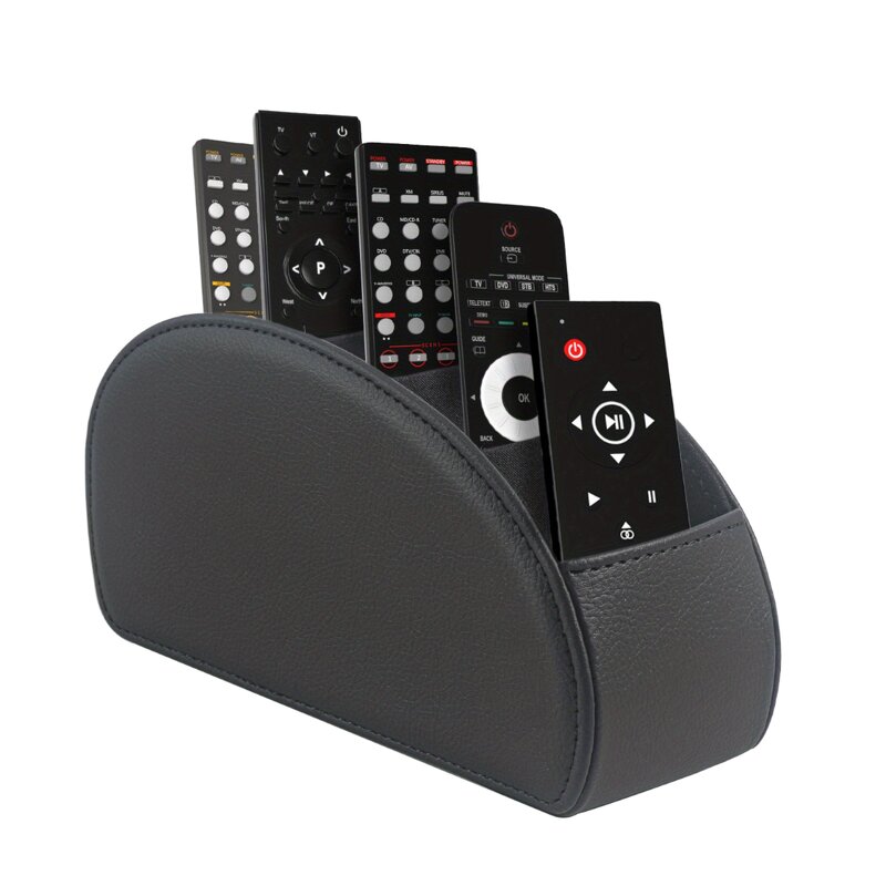 TV Remote Holder Factory - Leather Storage Organization