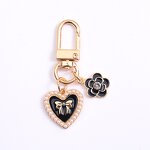 Keychain Factory - Pearl Bow Bear Cute Gift Keychain