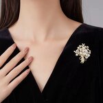 Fragrance Brooch Factory - High-End Women's Small Alloy Brooch