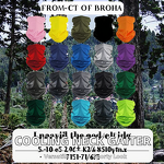 Sports Headband Factory - Retro Multi-layer Hip-hop Ice Silk