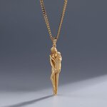 Couple Necklace Factory - Medium Creative Hug Pendant Love Jewelry