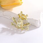 Brooch Factory - Fashion Korean Frog Animal Rhinestone Brooch
