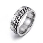 Men's Ring Factory - Titanium Steel Digital Rotatable Chain Ring