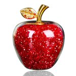 Home Decor Factory - Crystal Apple Paperweight Souvenir Gift