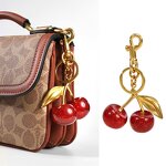 Keychain Factory - Exquisite Cherry Charm Pendant Bag Accessory