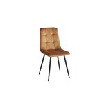 Dining Chair Manufacturer - Velvet Metal Frame Chair
