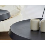 Side Table Factory - Black Faux Marble End Table