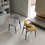 Dining Chair Factory - Tempered Glass Leather Chair