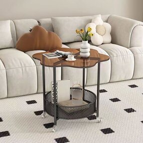 Side Table Factory - Custom White Marble Top Table