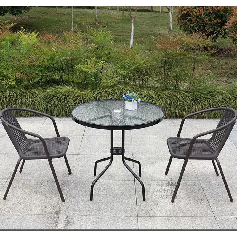 Outdoor Table and Chair Set Manufacturer - OEM Glass Furniture