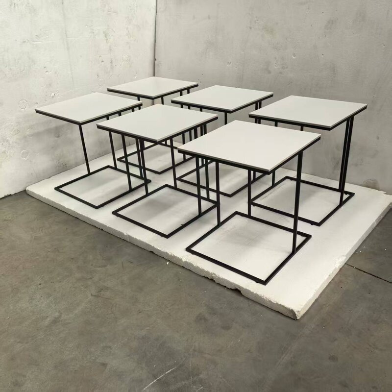 Coffee Table Factory - Classic Black Metal Table Supplier
