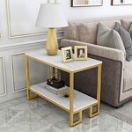 Coffee Table Manufacturer - Marble Nesting Table Set
