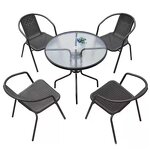 Outdoor Table and Chair Set Manufacturer - OEM Glass Furniture