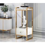 Side Table Factory - Luxury Metal Glass Side Table