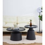 Side Table Factory - Gold Frame Glass Side Table