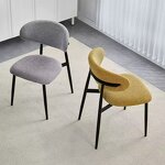 Dining Chair Manufacturer - Nordic Metal Frame Chair