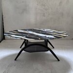 Coffee Table Factory - Modern Metal Living Room Table