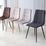 Dining Chair Manufacturer - Modern Style Velvet Chair