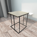 Coffee Table Factory - Classic Black Metal Table Supplier
