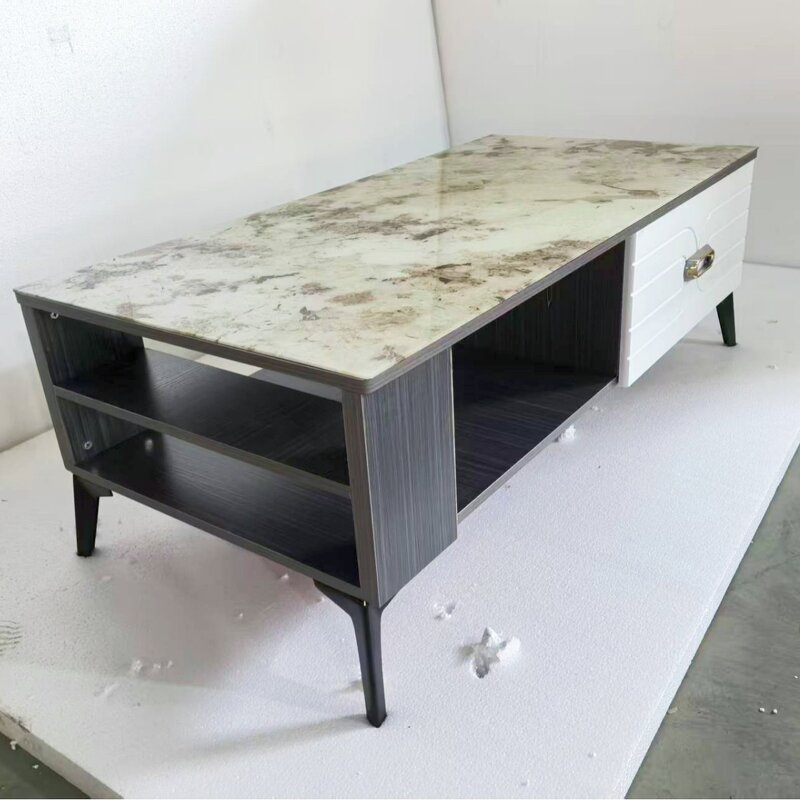 TV Stand Manufacturer - Wholesale Glass Wood LED Cabinet